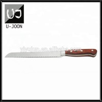 Hot Selling Stainless Steel Bread Knife with Wooden Handle UJ-K014