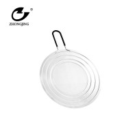 Excellent Quality Kitchen Wares stainless steel silicone splatter screen guard for cooking